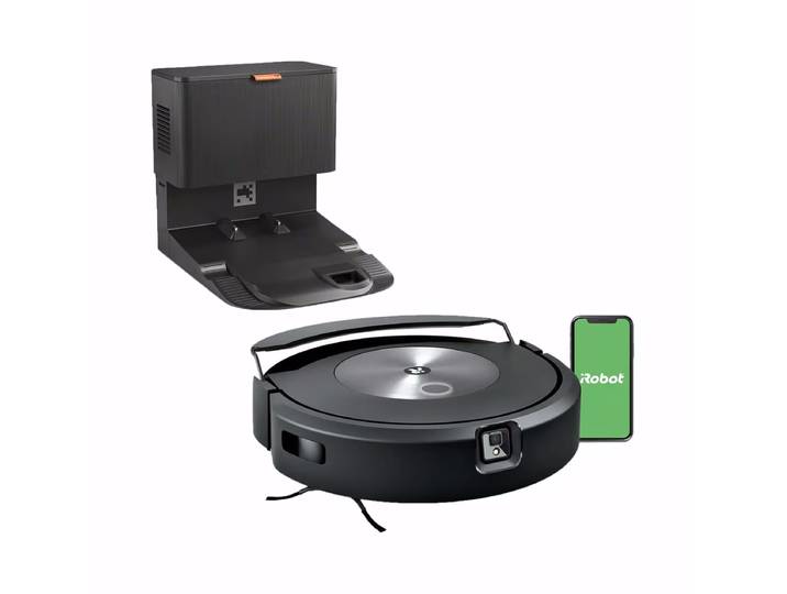 iRobot Roomba Combo J7+ Roboterstaubsauger – Staubsauger Roboter/Saugroboter – schwarz