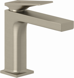 Kludi DECUS Waschtischarmatur 110 54289N575 ECO PLUS, mit Push-Open Ablaufgarnitur, Stainless Brushed