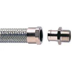 ABB SPB25/M25/A Adaptaflex Verschraubung Typ A Außengewinde IP54 M25 Messing vernickelt 7TCA296040R0140  - 10 Stück