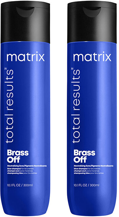 Matrix Total Results Brass Off Blue Shampoo for Lightened Brunette Hai