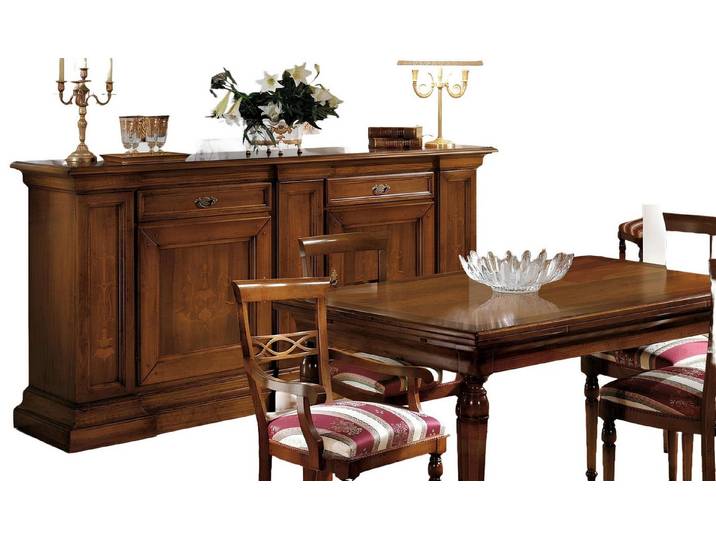 Xlmoebel Kommode Elegante Holzkommode im italienischen Stil mit edlen Verzierungen (Kommode, 1 St., Kommode), Hergestellt in Europa