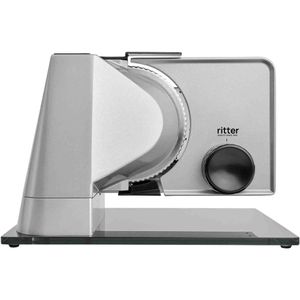 Ritter Allesschneider Sono 5, elektrisch, 65W, aus Metall, silber, Schnittbreite 0 - 23mm