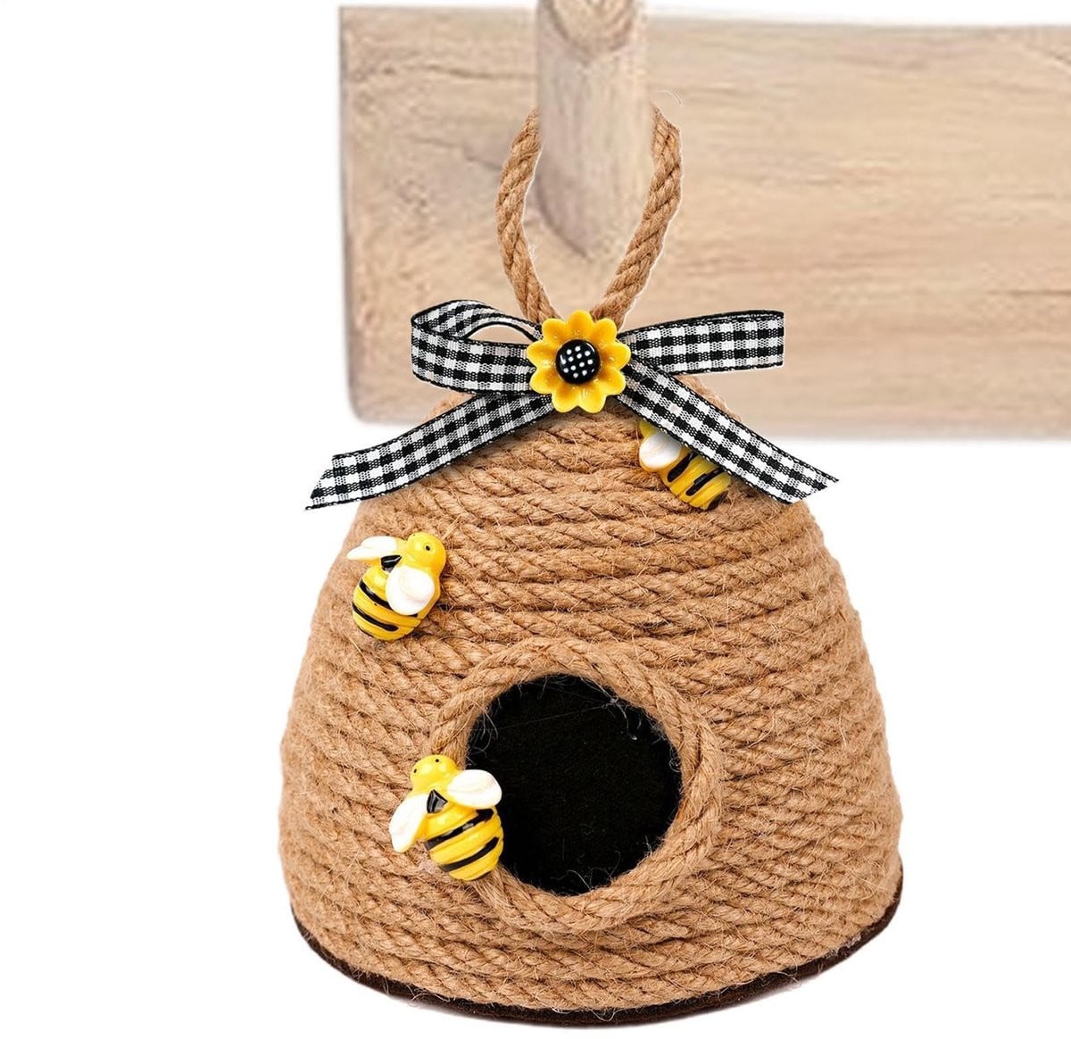 Elzusha Geweven Touw Hanger voor Decoratie