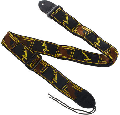Fender Monogramm Strap BYB Noir