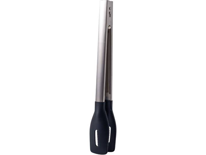 Zange Premium schwarz/silber Edelstahl/Silikon T 3.8 cm - Zange
