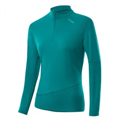 Löffler Evo TVL Damen Midlayer Langarmshirt türkis - 46