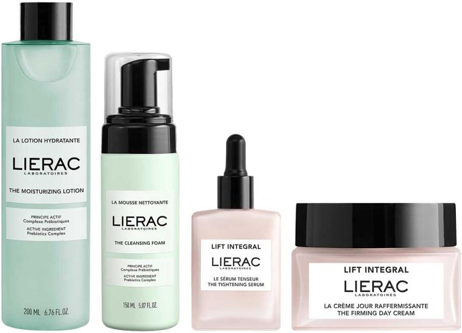 Lierac Reinigungsschaum, Lotion, Integral Serum & Tagescreme
