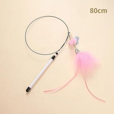 Uplifted Finds Telescopic Interactive Simulation Bird And Feather Cat Teaser Wand illusionary Butterfly