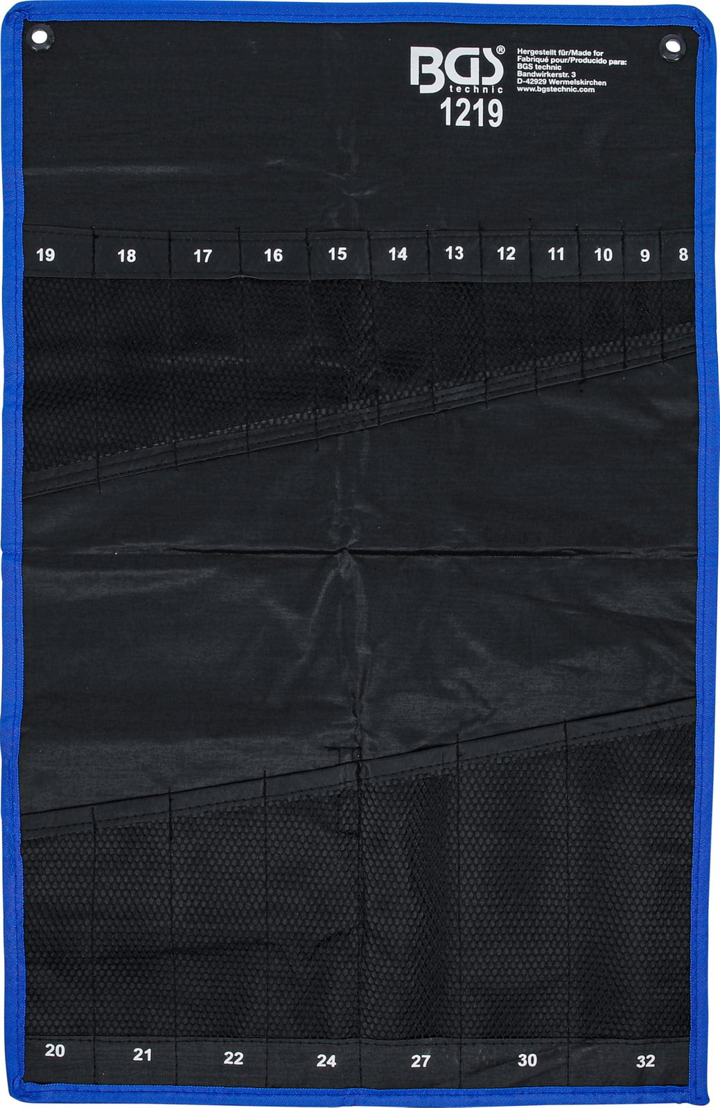 BGS Technic Leer tas voor artikel 1219