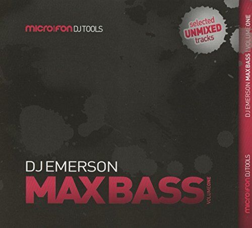 DJ Emerson - Max Bass, Vol. 1 - Preis vom 01.10.2026 17:08:56 h