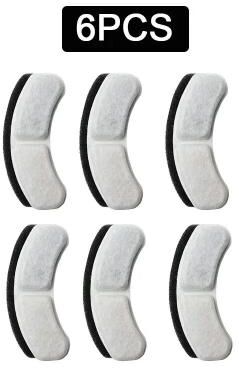 Uplifted Finds Arc Shaped Cat Water Fountain Replacement Filters 6 Pcs