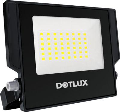 Dotlux LED-Strahler FLOOReco 30 W, 4000 K, IP66, schwarz