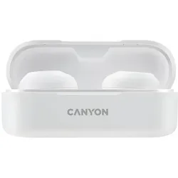Canyon Headset tws-1 (4 h, Kabellos), Kopfhörer, Weiss