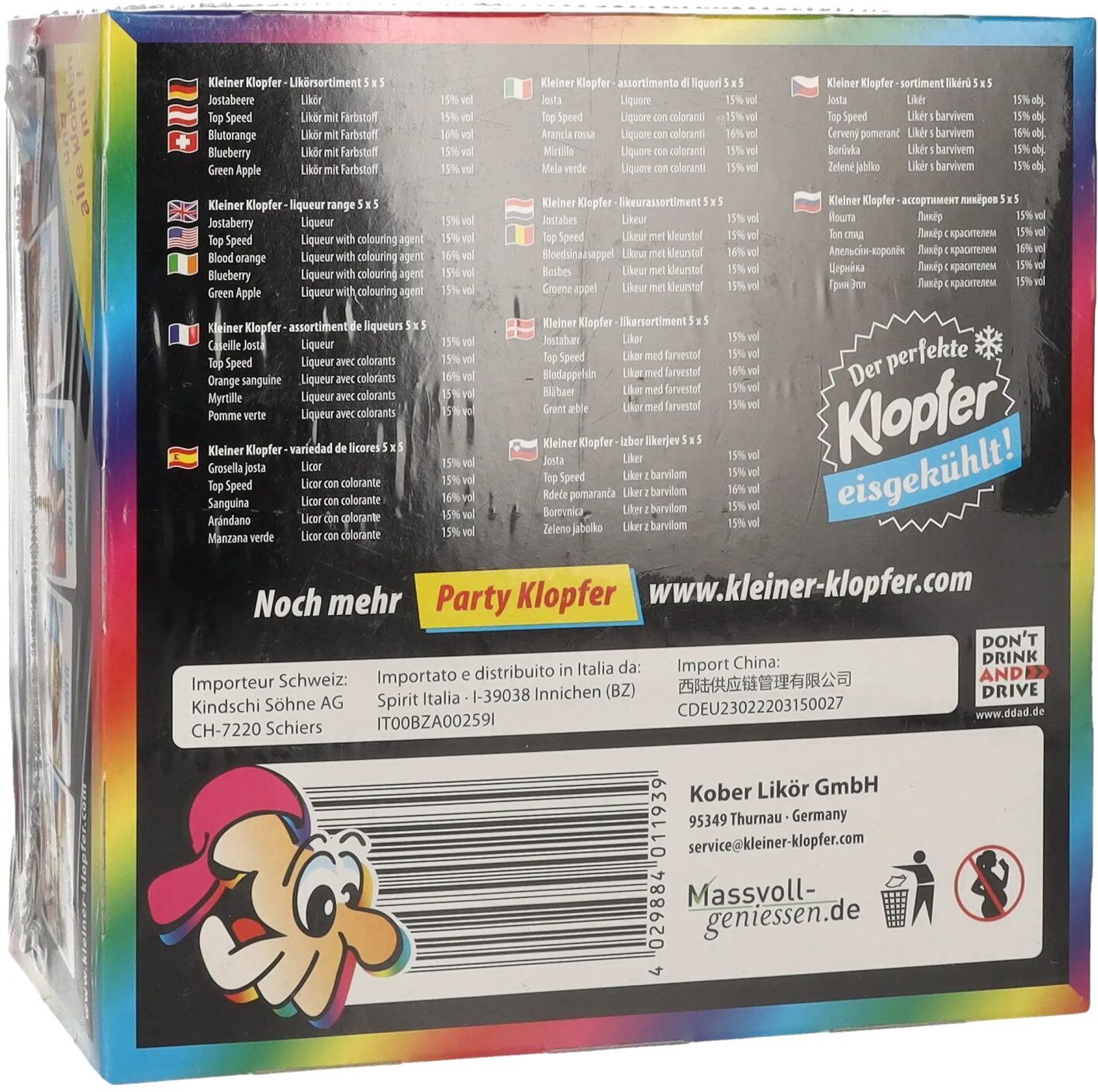 Kleiner Klopfer Crazy Mix 15,2% Vol. 25x0,02l
