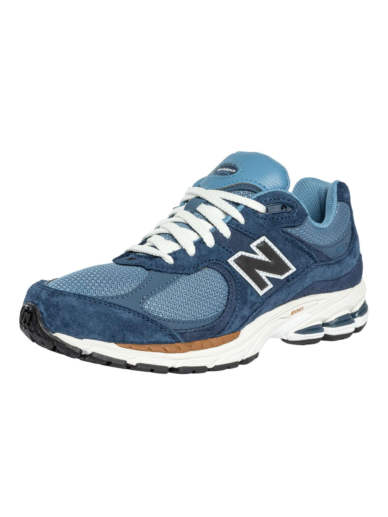 New Balance Wildleder-Sneaker Von 2002, Blau
