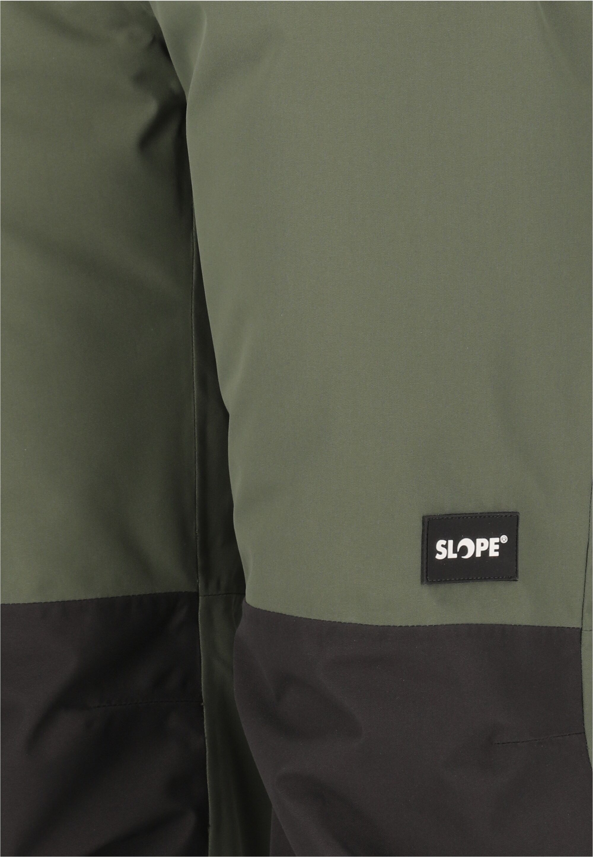 Skihose SLOPE "Kenwood", Herren, Gr. XS, EURO-Größen, grün, 100% Polyester, unifarben, lang, Hosen Skihose, im ausgeklügelten Latzhosen-Design