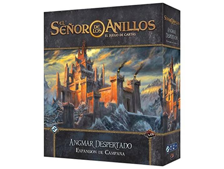 Fantasy Flight Games, Der Herr der Ringe das Kartenspiel, Angmar erwacht, Kampagnenerweiterung, MEC108ES, Mehrfarbig