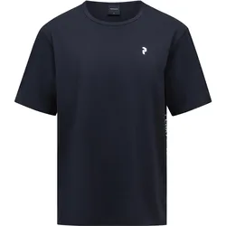 Peak Performance, Herren, Velotrikot, Trail S/S (L), Blau, Schwarz, L