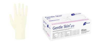 Meditrade GmbH GENTLE SKIN Grip Unt.Hands.Latex unster.pf Gr.M 100 St 02470299