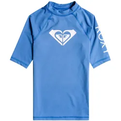 Roxy Whole Hearted SS Kinder Funktionsshirt - blau