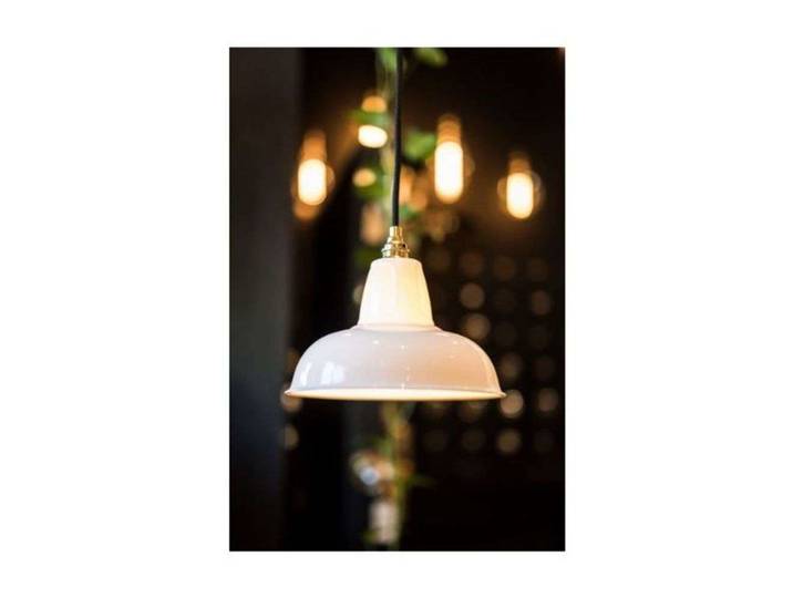 Silhouette Hängelampe, Porzellan opal, Baldachin - Coolicon - Wohnzimmer - Design - Sonstige