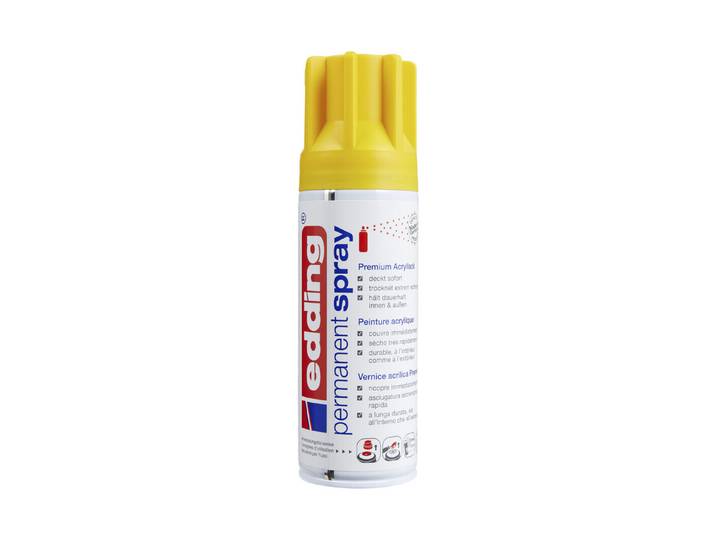 Edding Acryllack Seidenmatt Verkehrsgelb 200 ml