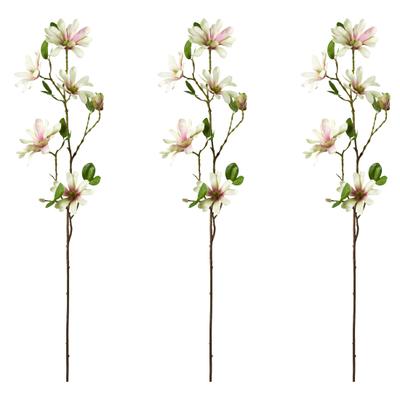 Kunstblume CREATIV GREEN "Sternmagnolie", rosa, H:86cm, Kunststoff, Kunstpflanzen, mit großen Blüten