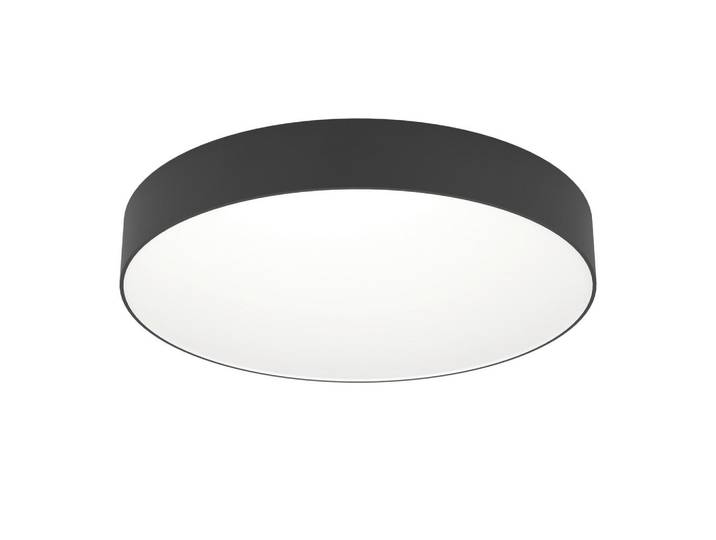 Eglo Led-Deckenleuchte, Schwarz, Kunststoff, rund, 7 cm, Lampen & Leuchten, Innenbeleuchtung, Deckenlampe, Deckenlampen