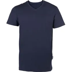 HRM Herren T-Shirt 'Luxus V-Ausschnitt' 102 navy M