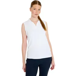 Abacus Polo Victoria drycool, ärmellos, weiss