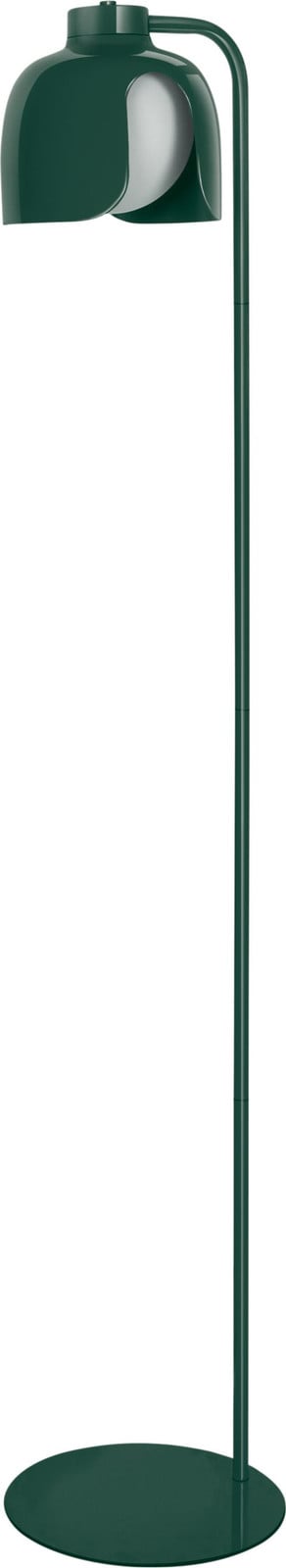 Osram Decor Corolle vloerlamp, groen, metaal en glas, diameter: 27 cm