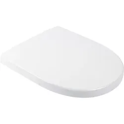 WC-Sitz für Keramag iCon 204000 und 204060 mit Absenkautomatik, überlappende D-Form aus Duroplast