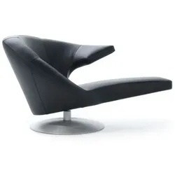 leolux Sessel Parabolica Leder Schwarz