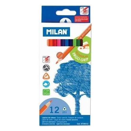 Milan Dreieckige Bleistiftstifte 12 Farben MAILAND (12x) (41376985)