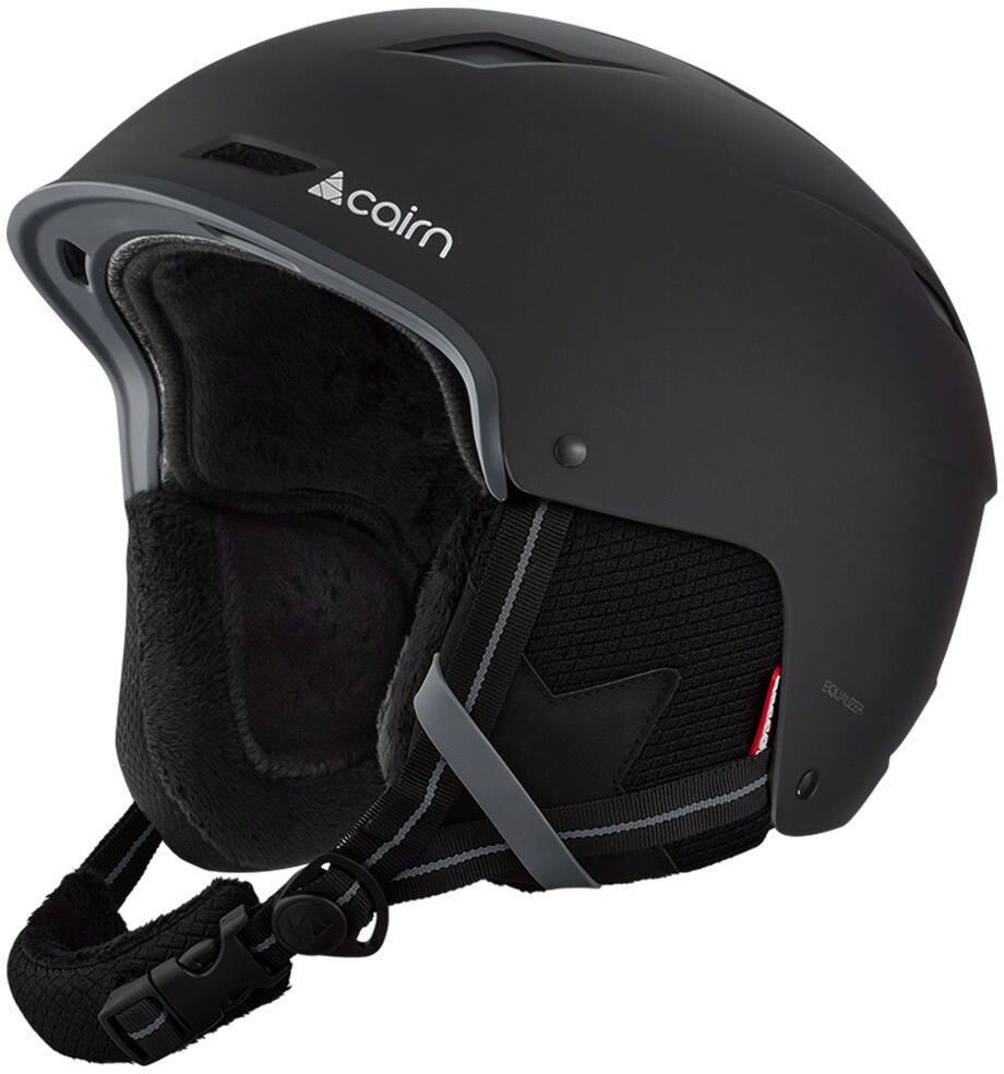 Cairn  - Equalizer Pure Mat Black - L - Casque de ski