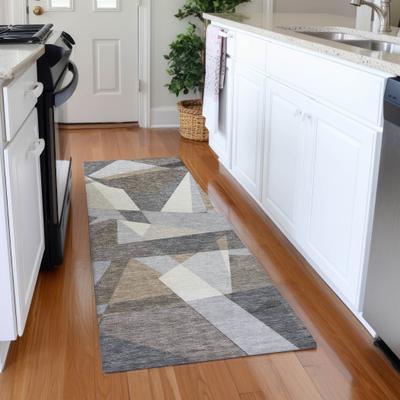 Addison Rugs Machine Washable Indoor/ Outdoor Funky Abstract Chantille Rug