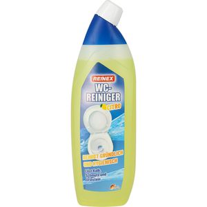 Reinex WC-Reiniger 135, Citro, flüssig, mit Citrusduft, Schräghalsflasche 1 Liter