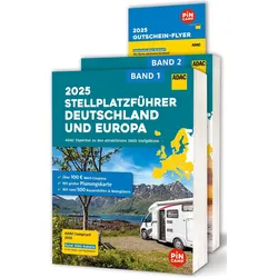 Stellplatzführer 2025 Deutschland und Europa, Reisebücher