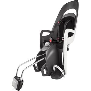 Hamax Fahrrad-Kindersitz Caress, 9 - 22 kg Traglast, weiß/schwarz Sattelrohrmontage