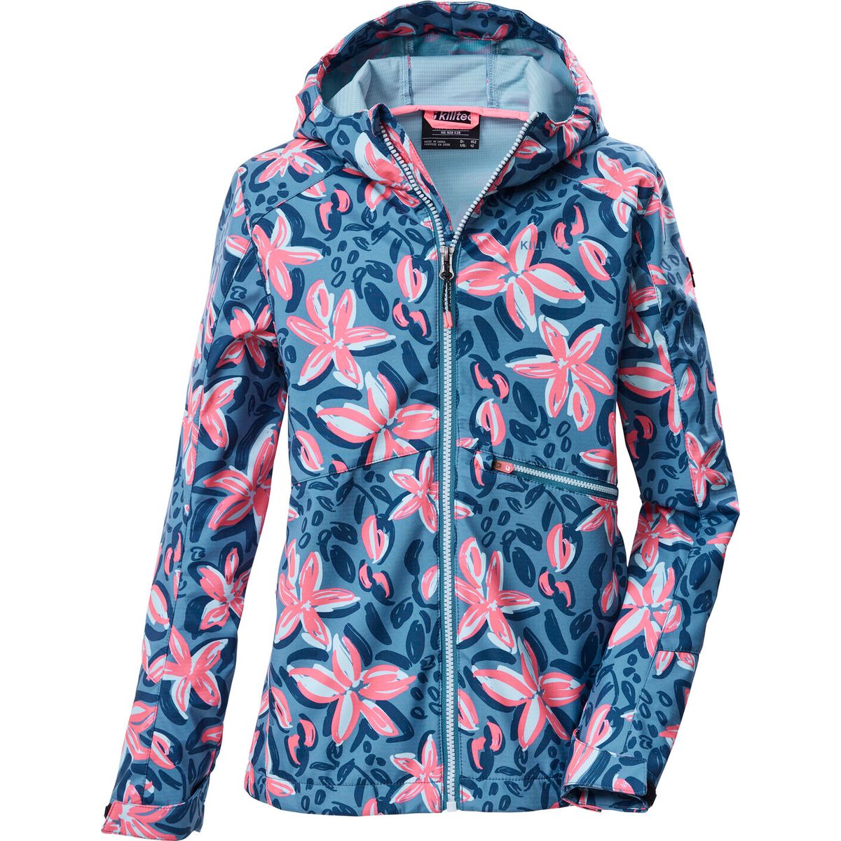 killtec KOS 154 Girls Softshell Jacket sturmblau (00841) 164 44113-000-00841-164