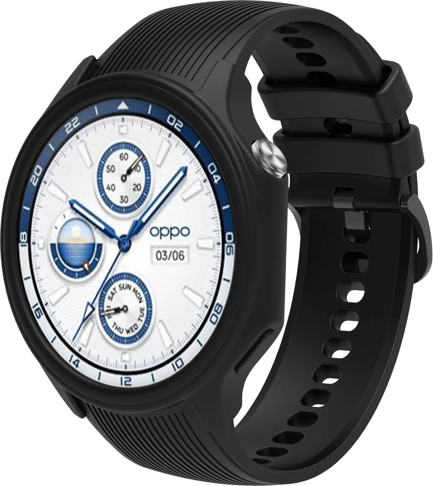 INF Schutzhülle für Oppo Watch X Schwarz