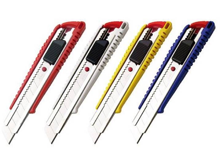 NT Cutter Vivid L Verschillende kleuren Afbreekmes
