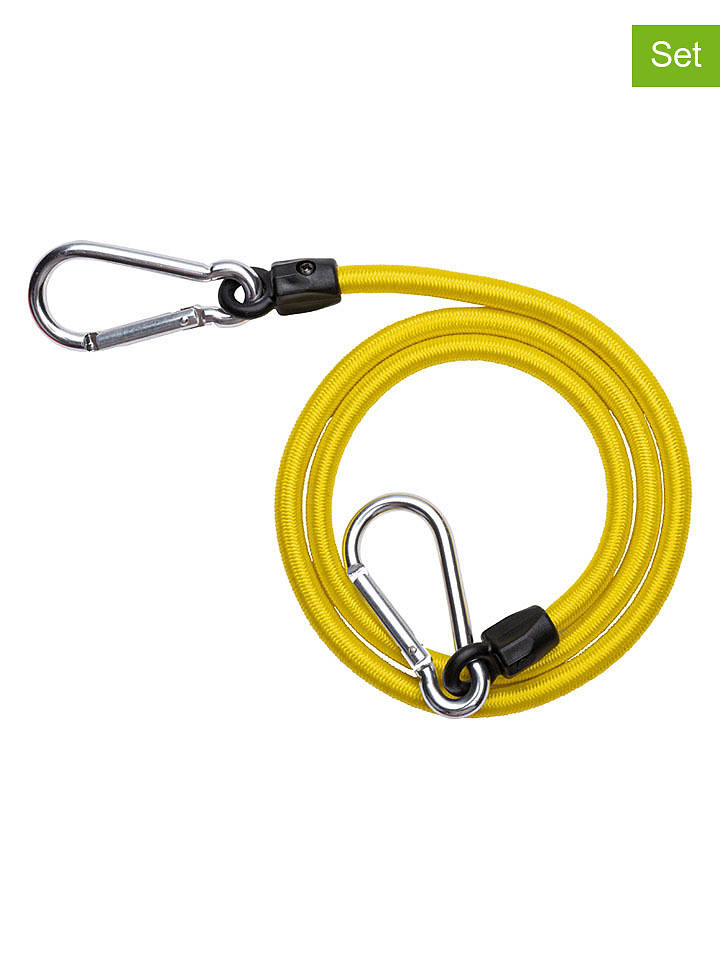 Black & Decker 2er-Set: Karabinerspanngurte in Gelb - (L)100 cm - onesize