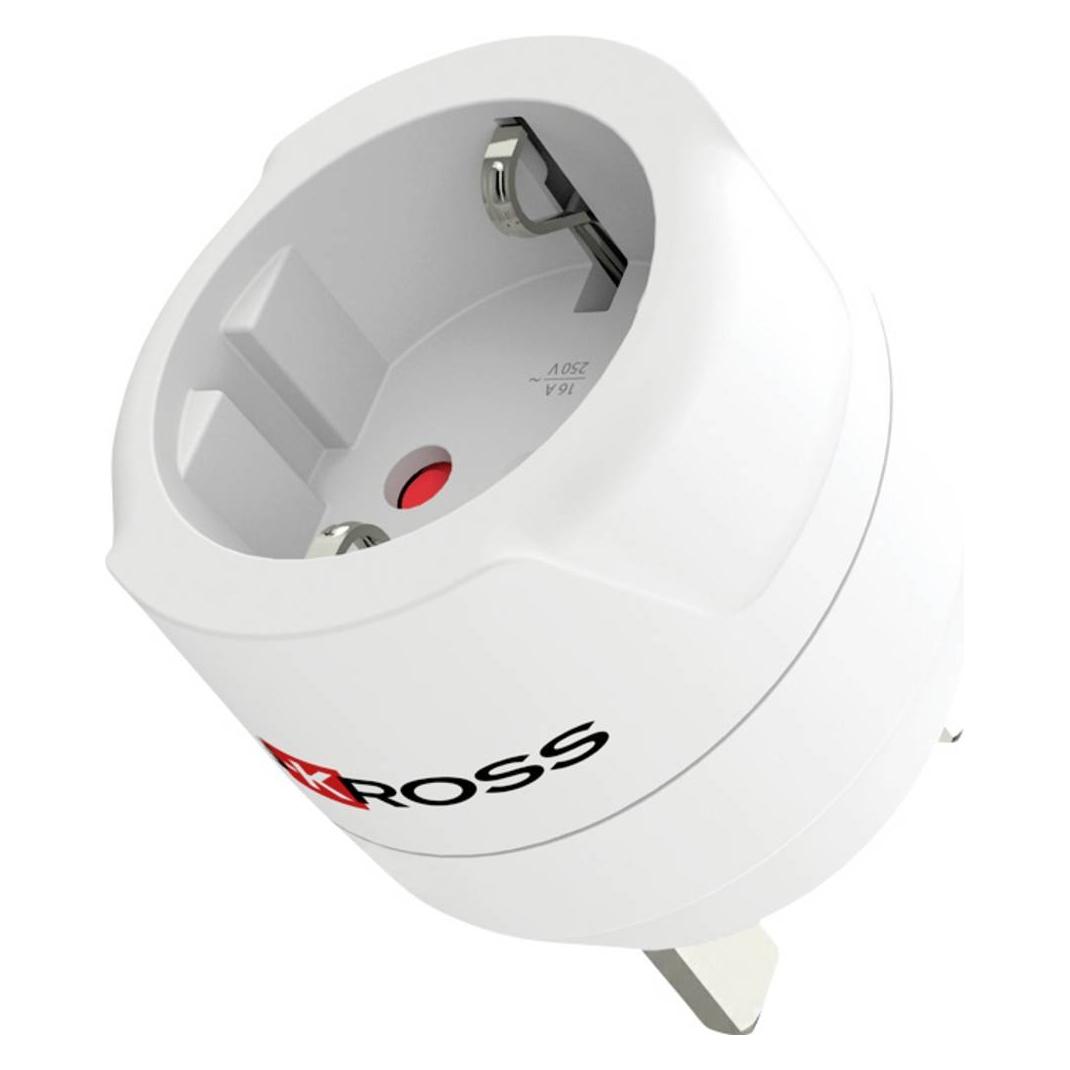 Skross 2x Adapter Europe to United Kingdom (1.500230C-X2)