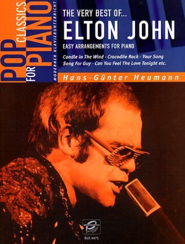 Hans-Günter Heumann - Pop Classics For Piano: The Very Best Of Elton John. Easy Arrangements for Piano - Preis vom 09.10.2026 07:28:09 h