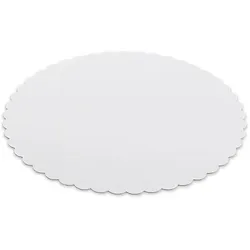 Tortenunterlage aus Pappe weiß Ø20cm