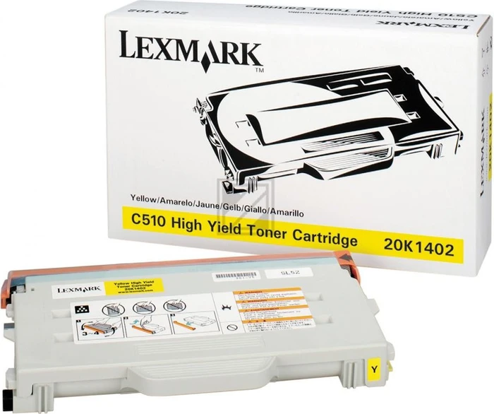 LEXMARK 20K1402 Gelb, 6600 Seiten