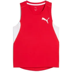 PUMA Cross The Line 3.0 Singlet Kinder 05 - PUMA red 140