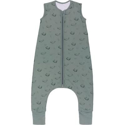 Babyschlafsack FILLIKID "mit Beinen, TOG 2,5", Baby, Gr. 104, Reißverschlussmitte, grün (wal), Obermaterial: 100% Baumwolle. Füllung: 100% Polyester, Schlafsäcke, für das ganze Jahr und Raumtemperaturen von 15-21C