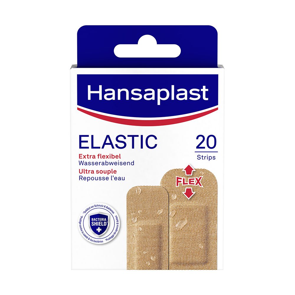 Hansaplast Elastic Pflasterstrips 20 St Pflaster